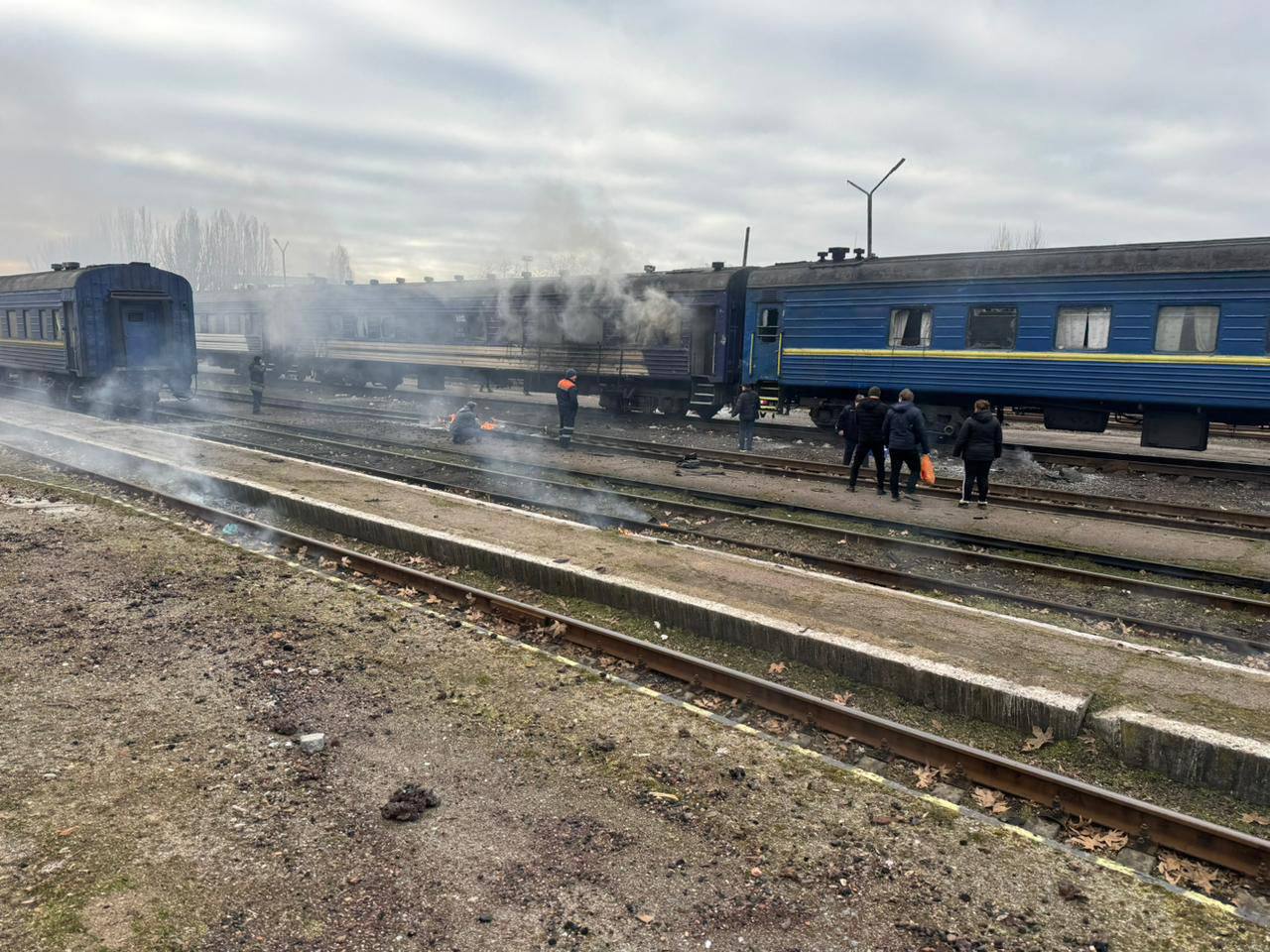 Атака на поїзд у Миколаєві: що відомо